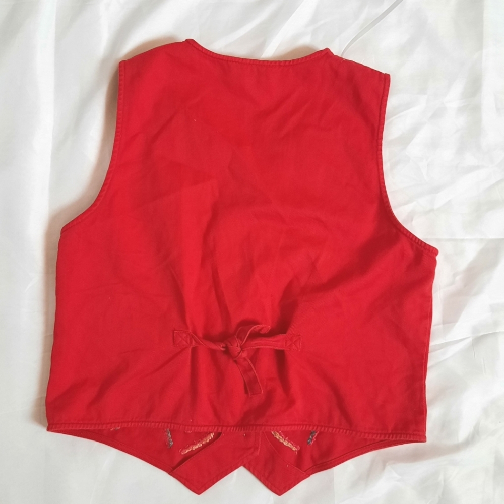Beaded Embroidered Vest - Picture 2 of 5